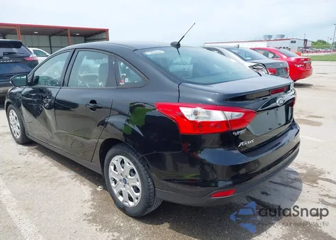 2012 Ford Focus Se из США, поврежденный, VIN 1FAHP3F29CL220562